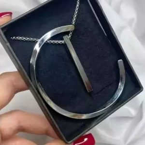 ست گردنبند و دستبند بنگل مردانه با زنجیر ویتالی